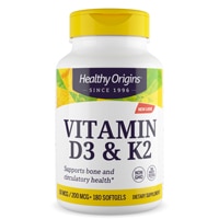 Healthy Origins Vitamin D3 & K2