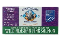 Henry & Lisa's Natural Seafood Wild Alaskan Pink Salmon