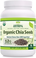 Herbal Secrets Organic Chia Seeds