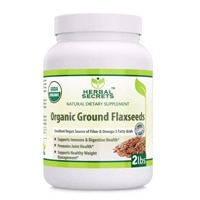 Herbal Secrets Organic Ground Flaxseeds