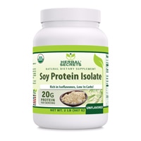 Herbal Secrets Soy Protein Isolate Powder Unflavored