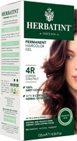 Herbatint Permanent Hair Color Gel 4R Copper Chestnut