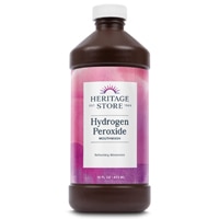Heritage Store Hydrogen Peroxide Mouthwash Wintermint