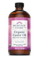 Heritage Store Organic Castor Oil