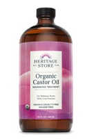 Heritage Store Organic Castor Oil