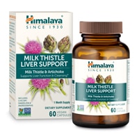 Himalaya Milk Thistle Liver Support with Artichoke for Liver Function & Cleansing