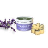 Hippotanicals Lotion Bar Flower Shaped Lavender