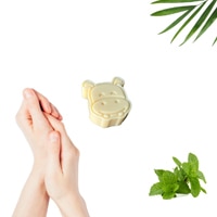 Hippotanicals Lotion Bar Hippo Head Shaped Peppermint