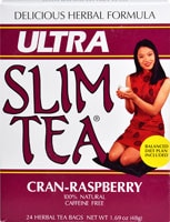 Hobe Labs Ultra Slim Tea Cran-Raspberry