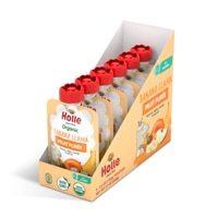 Holle Organic Banana Llama Baby Food Puree 6+ Months Banana Apple Mango Apricot