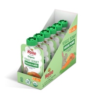 Holle Organic Veggie Bunny Baby Food Puree 6+ Months Carrot Sweet Potato Peas