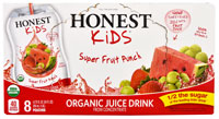 Honest Kids Organic Juice Drink Super Fruit Punch