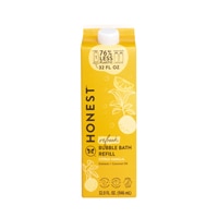 Honest Bubble Bath Refill Refresh Citrus Vanilla