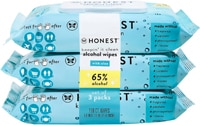 Honest Keepin' It Clean Alcohol Wipes With Aloe Unscented
