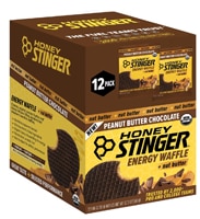 Honey Stinger Organic Waffles Peanut Butter Chocolate
