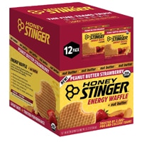 Honey Stinger Organic Waffles Peanut Butter Strawberry