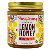 HoneyGramz Gluten Free Non-GMO Creamed Honey Lemon
