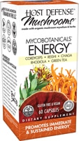 Host Defense Mushrooms Organic MycoBotanicals Energy Capsules