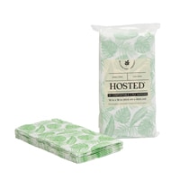 Hosted Dinner Napkins 2 Ply Compostable Leaf Print