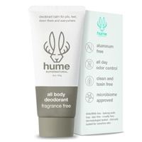 Hume Supernatural All Body Deodorant Balm Aluminum Free - Fragrance Free