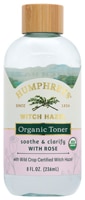 Humphrey's Organic Witch Hazel Toner - Soothe with Rose