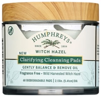 Humphrey's Witch Hazel Clarifying Cleansing Pads - Fragrance Free