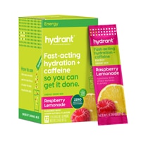 Hydrant Hydrate + Energy Electrolyte Drink Mix Raspberry Lemonade