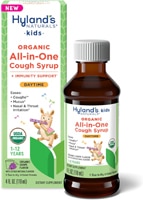 Hyland's Kids Organic All-In-One Cough Syrup Daytime Grape