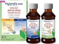 Hyland's Kids Organic Cough + Immunity Support Syrup Day & Night Value Pack