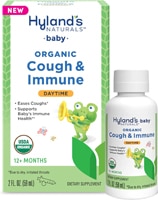 Hyland's Naturals Baby Organic Cough & Immune Drops Daytime