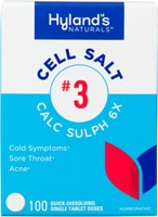 Hyland's Naturals Cell Salt 3 Calc Sulph 6X