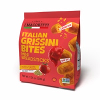 I Macoritti Italian Grissini Bites Pizza Sauce with Tomato Oregano and Paprika