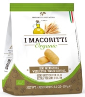 I Macoritti Organic Mini Breadsticks Extra Virgin Olive Oil