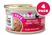 I and Love and You Wet Cat Food Beef Right Meow Beef Recipe