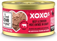 I and Love and You XOXOs Wet Cat Food Beef & Chicken Pate