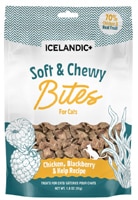 Icelandic+ Cat Treat Soft & Chewy Bites Chicken Blackberry & Kelp