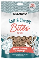 Icelandic+ Cat Treat Soft & Chewy Bites Salmon Cranberry & Kelp