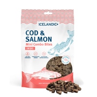 Icelandic+ Mini Combo Bites Crunchy Cat Treats Cod & Herring