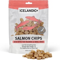 Icelandic+ Salmon Chips Mini Bites Dog Training Treat