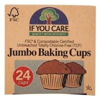 If You Care Baking Cups Unbleached Chlorine-Free - 24 Cups - Jumbo