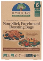 If You Care Non-Stick Parchment Roasting Bags - 6 Bags - Medium