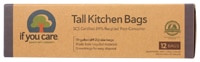 If You Care Tall Kitchen Bags with Handles 13 Gallon