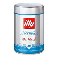 Illy Caffe Decaf Ground Coffee Medium Roast