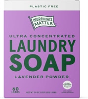 Ingredients Matter Laundry Soap Powder 60 Loads Lavender