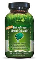 Irwin Naturals Living Green Liquid-Gel Multi™ For Men