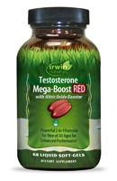 Irwin Naturals Testosterone Mega Boost RED