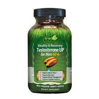 Irwin Naturals Vitality & Recovery Testosterone Up for Men 60+
