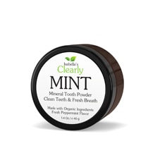 Isabella's Clearly Mint Remineralizing Tooth Powder Fluoride-Free Fresh Peppermint