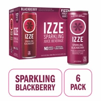 Izze Beverage Sparkling Juice Non-GMO Blackberry