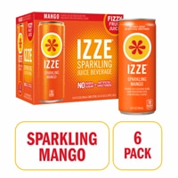 Izze Beverage Sparkling Juice Non-GMO Mango